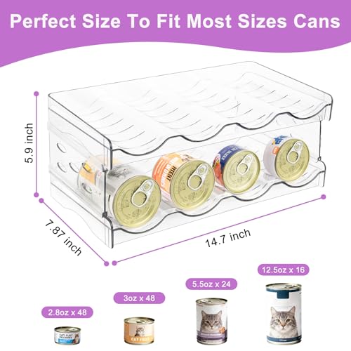 Cat Food Can Organizer 2 (4 Tier-2 Layer)