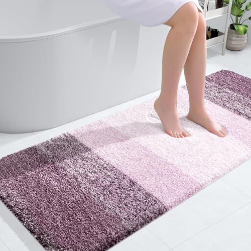 Bathroom Runner Rug 54x24 (54" X 24" / Mauve)
