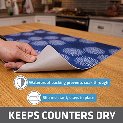 Jumbo XL Dish Drying Mat (KDM1924GMB8P / 19" x 24")