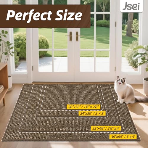 Dirt Trapper Door Mat 32" x 48" (Brown / 32'' X 48'')