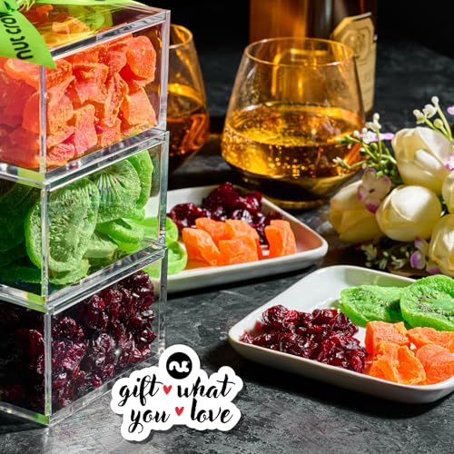 Dried Fruits Acrylic Tower (Lucite Fruit Assortment)