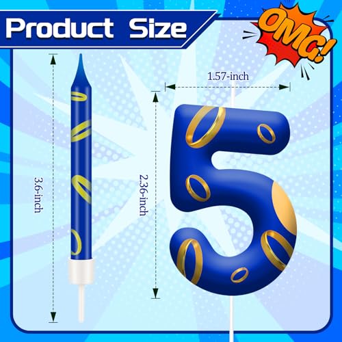 13PCS Birthday Cake Candles Set (13 Count)
