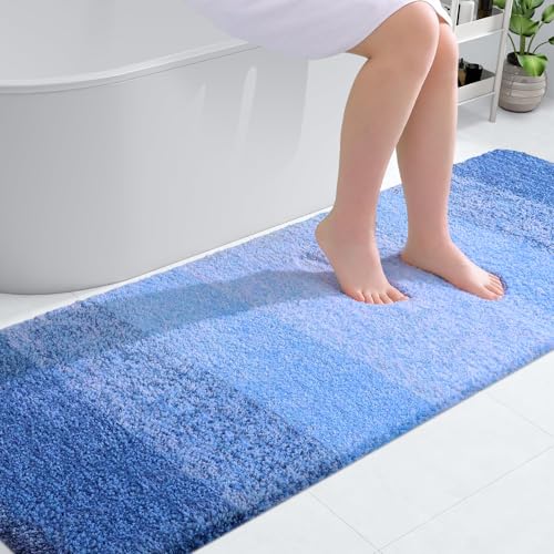 Bathroom Runner Rug 70x24 (70" X 24" / Light Royal Blue)