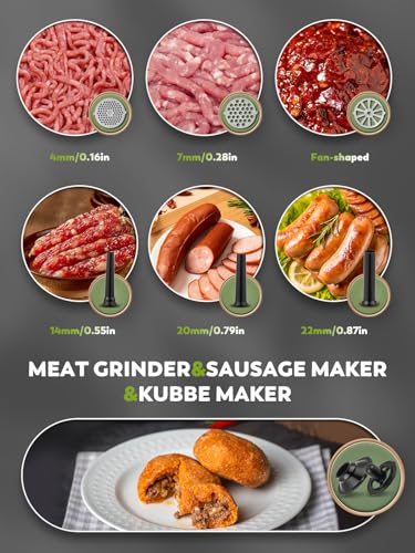 Meat Grinder Electric 3200W Multifunctional
