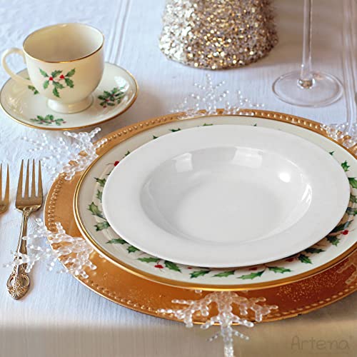 10 Ounce Pasta Bowls Set of 4 (9.15 inch)