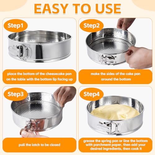Springform Pan Set for Baking (3 Count)