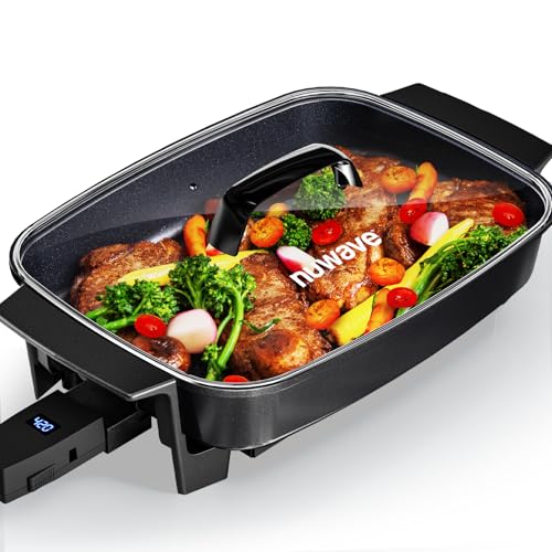 Medley XL Digital Electric Skillet (Black)