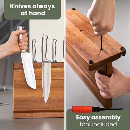 Extra Large Magnetic Knife Holder (Magnetic Knife Block)