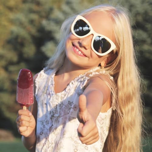 3 Set Small Popsicles Molds with Lids and 100 Pieces Wooden Popsicles Sticks (White / Small Size)