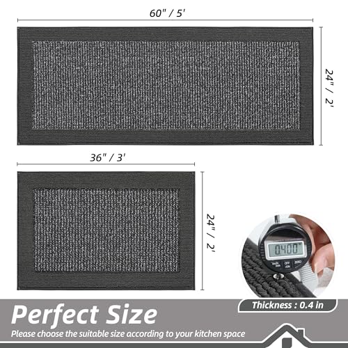 Kitchen Rugs Set of 2 (15 Sq Ft)