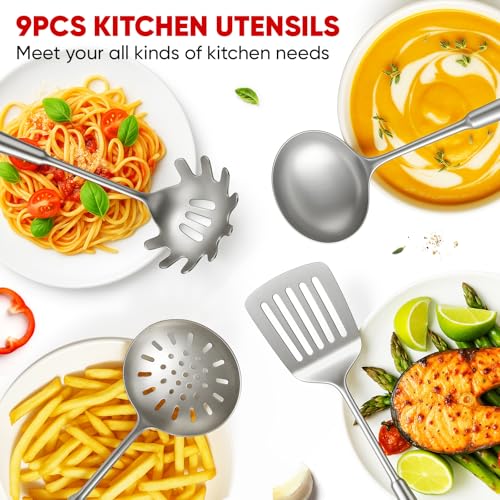 Newness 9 Pcs Cooking Utensils Set