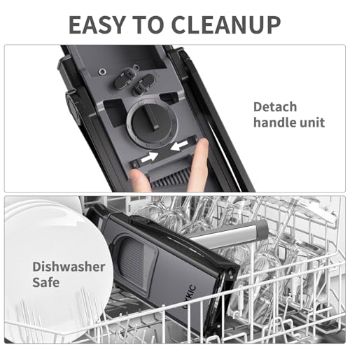Mandoline Slicer for Kitchen (S3 Black)