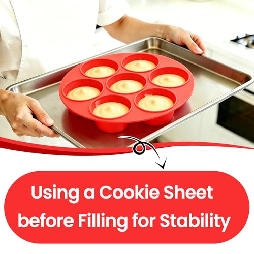 Silicone Muffin Pans for Air Fryer (7-Cup)