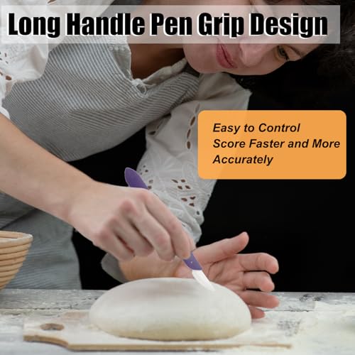 Bread Lame Sourdough Bread Scoring Tool (Purple)