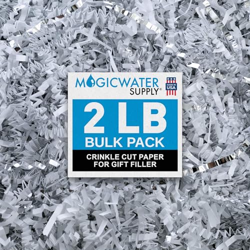 MagicWater Crinkle Cut Paper Gift Basket Filler (32 Ounce)