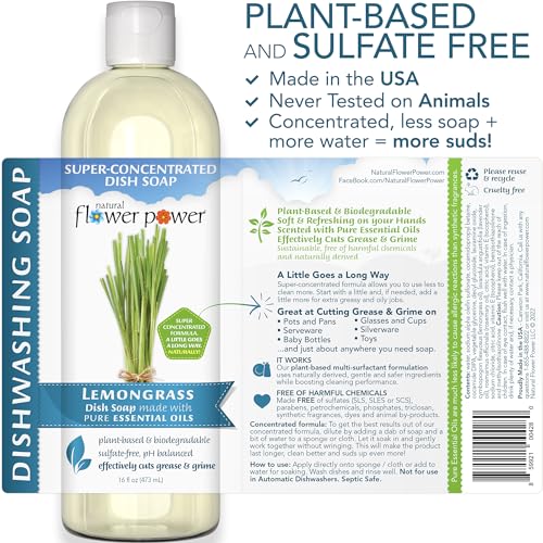 Plant Derived Dish Soap (48 Fl Oz)