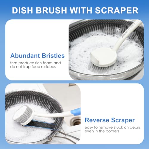 2 Pack Kitchen Scrub Brush (2 Count)