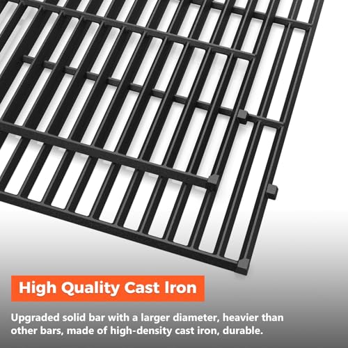 7638 7639 Grill Grates Replacement for Weber Spirit 300 Series (17.5" Weber Spirit 300 GS4 II 300)