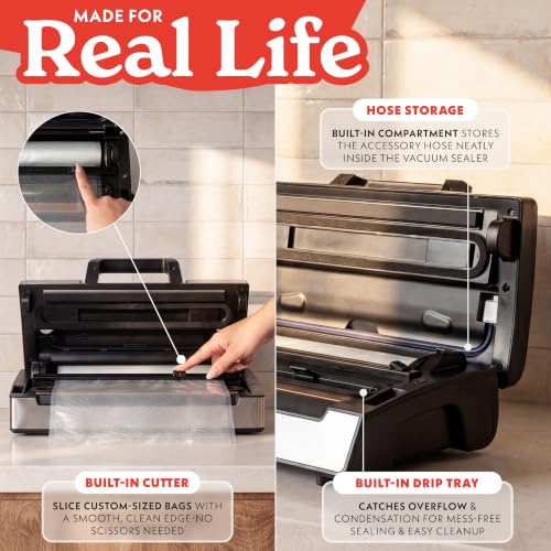 Vacuum Sealer (Vacuum Sealer with Marinate Function)
