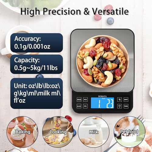 Large Kitchen Scale 0.1g (Black)
