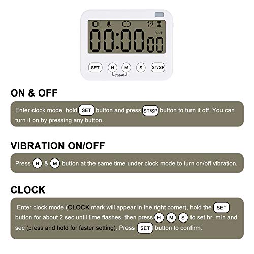 2pk Digital Timer Clock (2 Count)