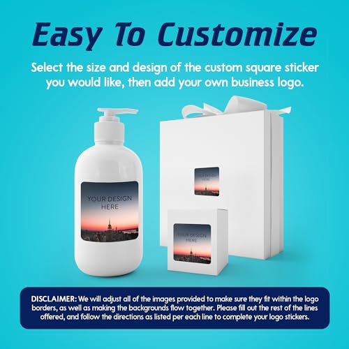 100 Custom Vinyl Stickers (100 Count)