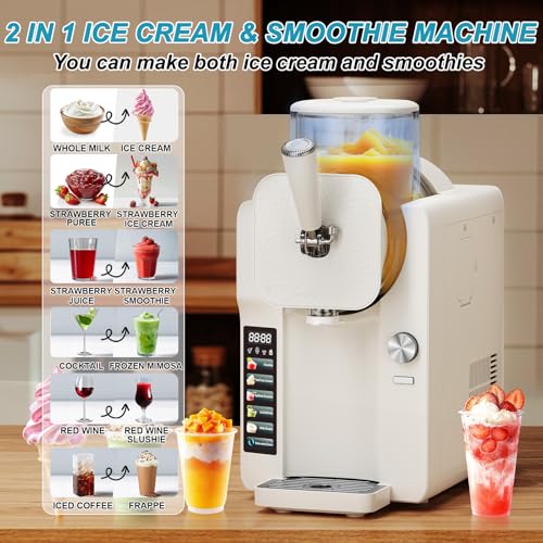 Ice Cream Maker (White / 70 oz)