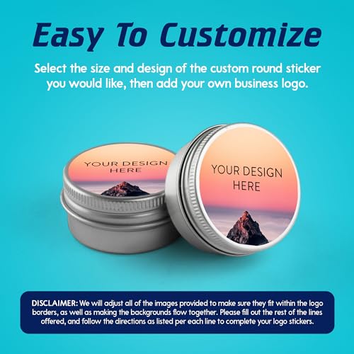 Custom Vinyl Stickers Your Image (100 Count)