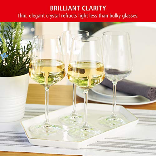 Style Crystal White Wine Glasses Gift Set (4 Count)