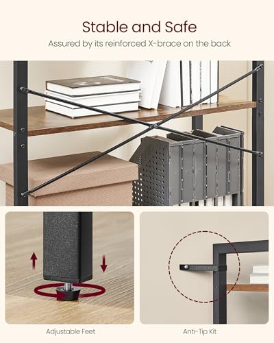 5 Tier Bookshelf