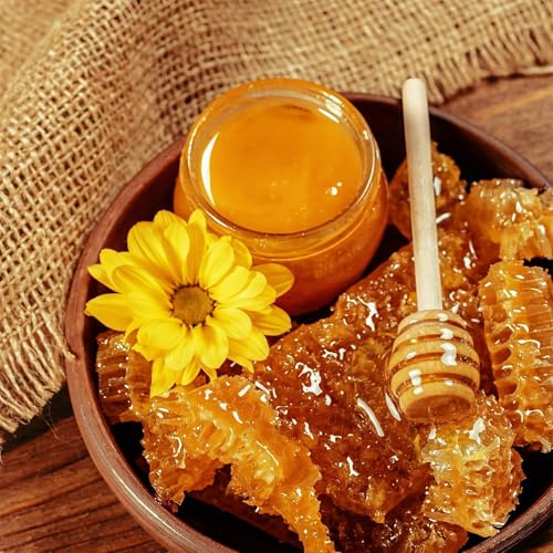 100Pcs 3 inch Honey Dipper Sticks (100PCS 3 Inch)