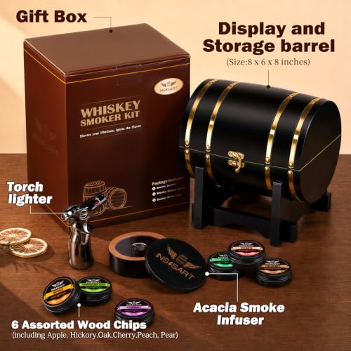 Whiskey Smoker Kit (Black)