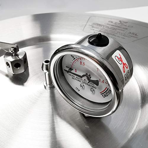 Stainless Steel Pressure Cooker_All Series (37 Quarts / Pressure Gauge)