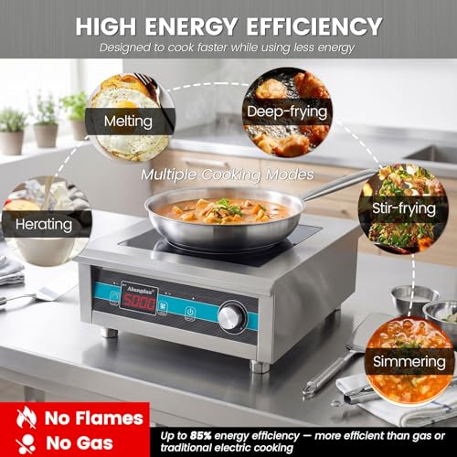 Commercial Induction Cooktop