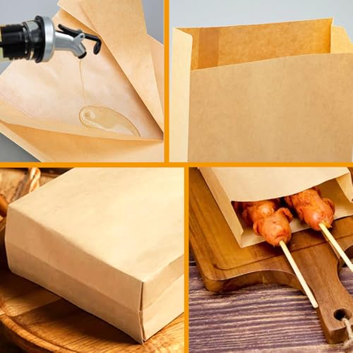 Sandwich Bags 6 x 9.5 x 1.6inch for Business Bakery
