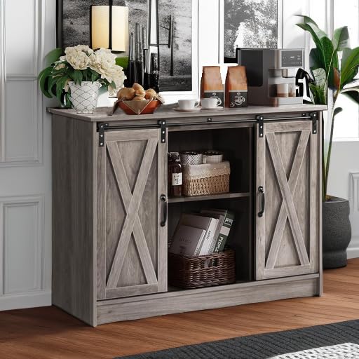 Farmhouse Coffee Bar (Wash Grey)