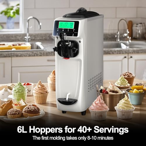 Soft Serve Ice Cream Machine ETL (white)