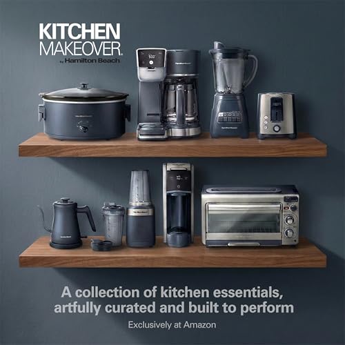 Power Elite Blender For Smoothies With Wave Action System (Kitchen Makeover Blue / 40 Oz. Glass Jar (Pack of 1))