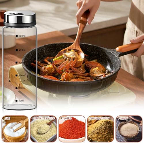 2Pcs Large Salt & Pepper Shakers