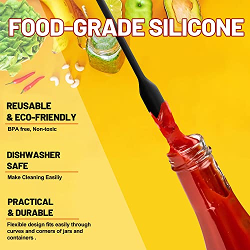 Heat Resistant Silicone Spatula Set of 8 (8 Count)