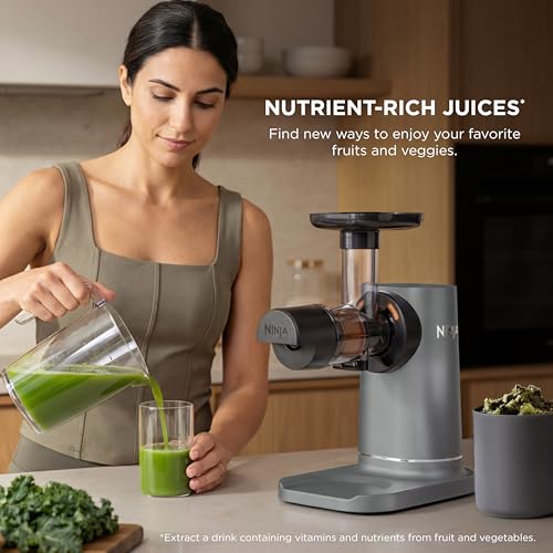 NeverClog Cold Press Juicer (Charcoal)