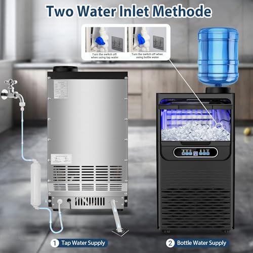 Commercial Ice Maker Machine 100 Lbs (100Lbs/24H-1)