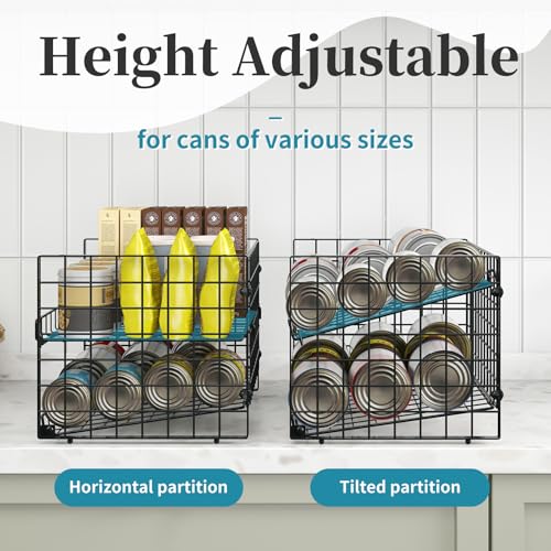 3 Pack Stackable Can Rack Organizer (3 Count)