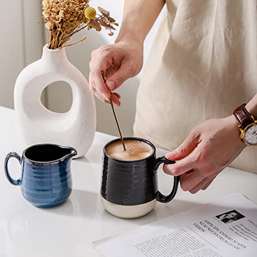 Coffee Mugs Set of 2 (Black-2)
