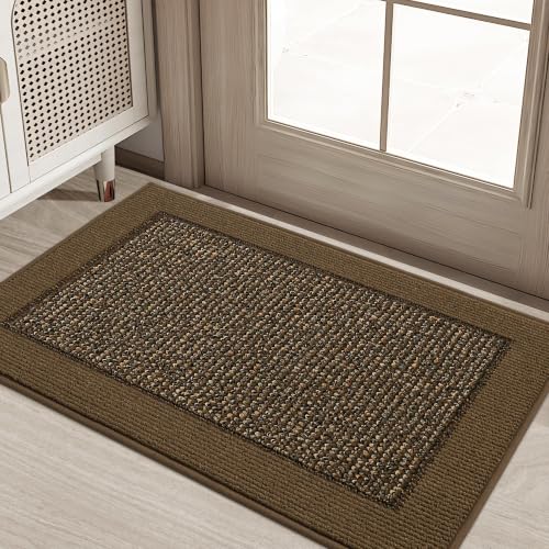 Indoor Door Mat 20" x 32" (Brown / 20" X 32" (Rectangular))