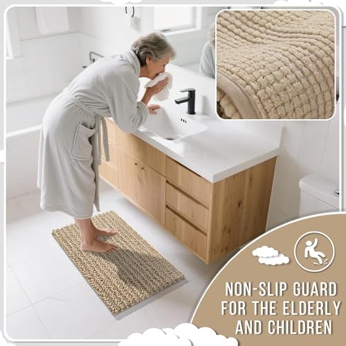 Bathroom Runner Rug 55x24 Inch