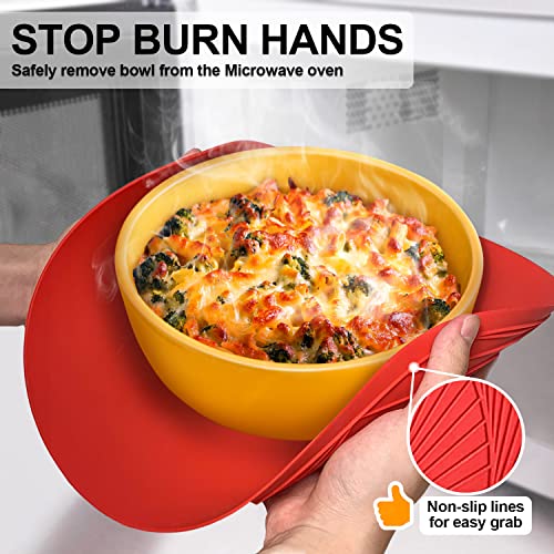 12 10 Inch Silicone Microwave Mats (2 Count)