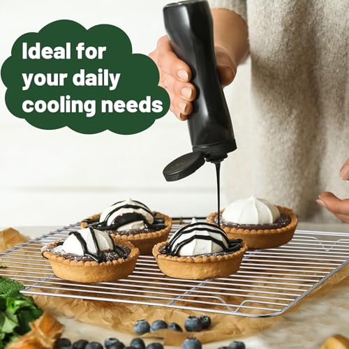 Cooling Rack 15.3” x 11.1” Stainless Steel Wire Baking Rack (15.3"*11.1")