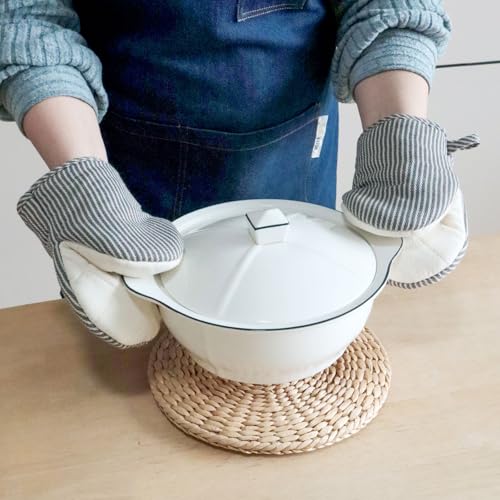 1 Pair Mini Oven Mitts (Gray)