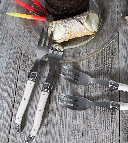 Laguiole Cake Forks (Faux Ivory)
